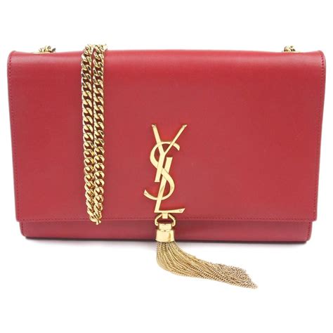 red ysl bags